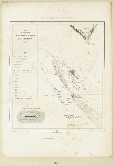 Az úszó ütegek Kinburn ostrománál 1855-1856, 1856 alkotó: Unbekannt