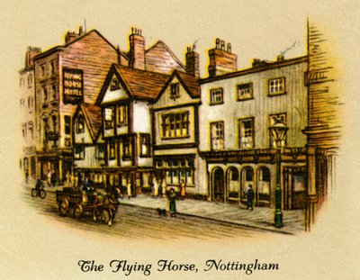 The Flying Horse, Nottingham, 1936 von Unbekannt