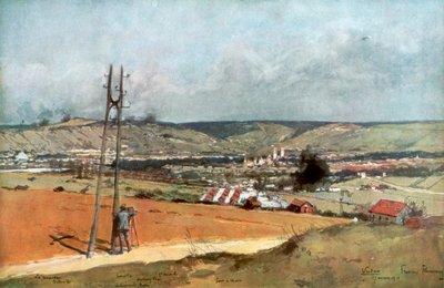 Chaume erődje, Verdun, Franciaország, 1916. március 19., 1926. alkotó: Unbekannt