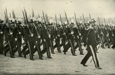 A készülő francia hadsereg tisztje, 1919. alkotó: Unbekannt