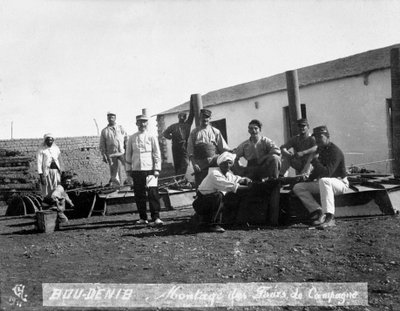 A francia idegenlégió manőverekről, Boudenib, Marokkó, 1911 alkotó: Unbekannt