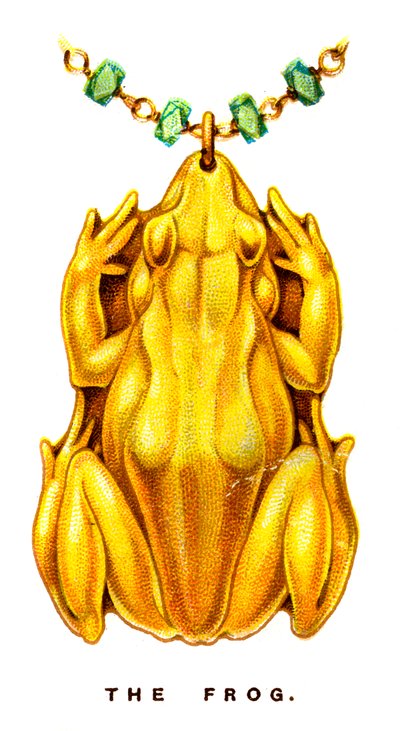 A béka, 1923 alkotó: Unbekannt