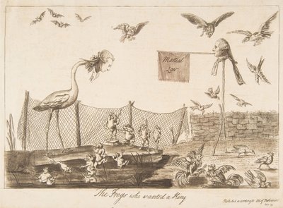 A békák, akik királyt akartak, 1789. július 14. alkotó: Unbekannt
