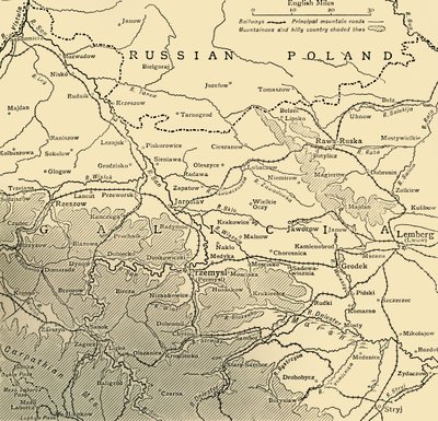 A galíciai hadjárat, első világháború, c1915, c1920. alkotó: Unbekannt