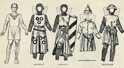 The Gallery of British Costume: Hogyan öltözködtek az angolok King Johns idejében, 1934 alkotó: Unbekannt