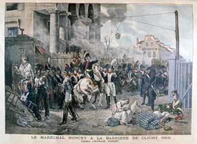 A Clichy-i kapu Párizs védelme alatt, 1814. március 30-án, 1904. alkotó: Unbekannt