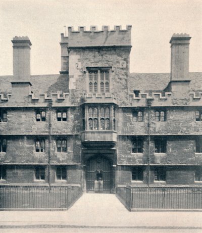 The Gateway, Wadham College, Oxford, 1903 alkotó: Unbekannt