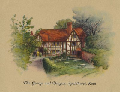 A George és a sárkány, Speldhurst, Kent, 1939 alkotó: Unbekannt
