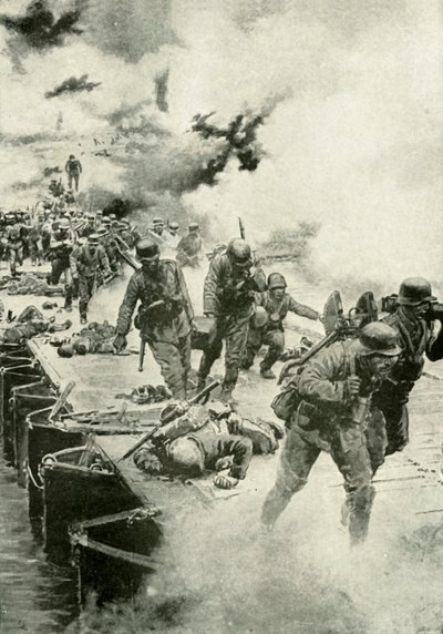A német sorsfolyó, 1919. alkotó: Unbekannt