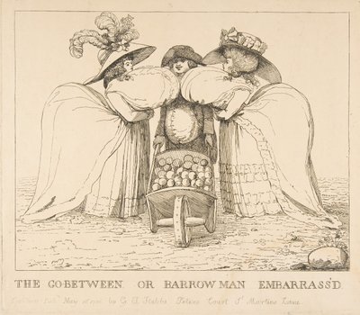 A Go-Between vagy Barrow Man Embarrassd, 1786. május 15. alkotó: Unbekannt