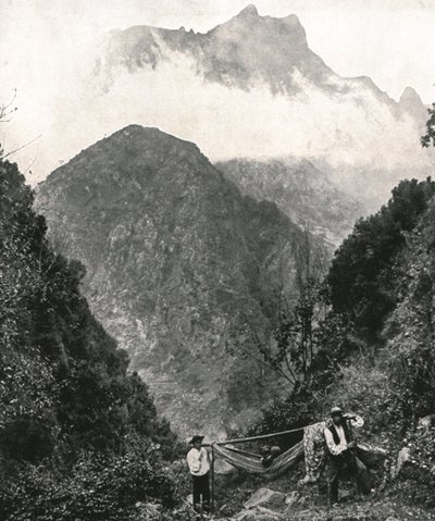The Grand Curral, Madeira, Portugália, 1895. alkotó: Unbekannt