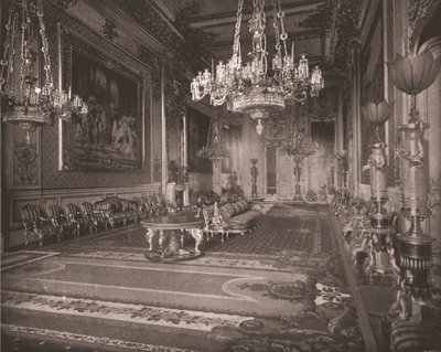 The Grand Reception Room, Windsor Castle, Berkshire, 1894. alkotó: Unbekannt