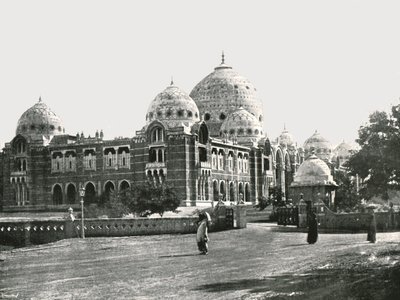 The Great College, Baroda, India, 1895. alkotó: Unbekannt