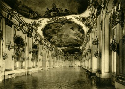 A Nagy Galéria, Schönbrunni kastély, Bécs, Ausztria, c1935. alkotó: Unbekannt