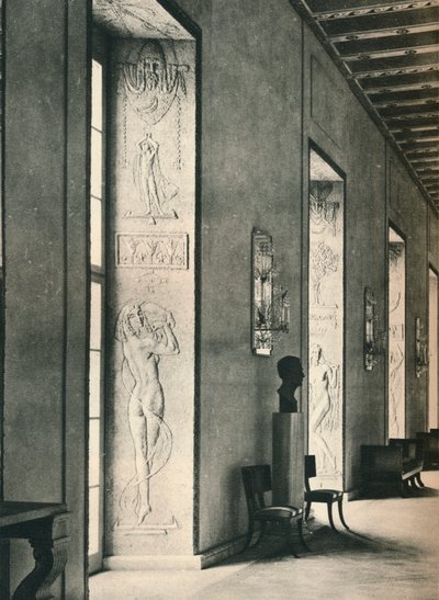 A Nagy Galéria a stockholmi városházán, 1925 alkotó: Unbekannt