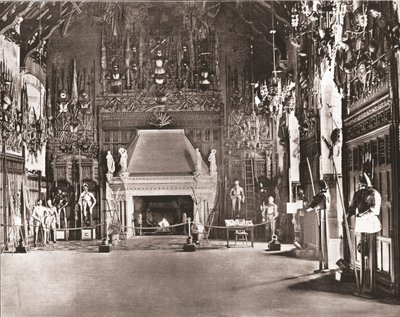 The Great Hall, Edinburgh Castle, Edinburgh, Skócia, 1894. alkotó: Unbekannt