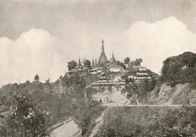 A Nagy Pagoda, Moulmein, 1900. alkotó: Unbekannt
