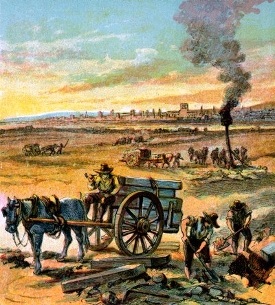 Az 1665-ös nagy pestisjárvány, 1850 körül alkotó: Unbekannt