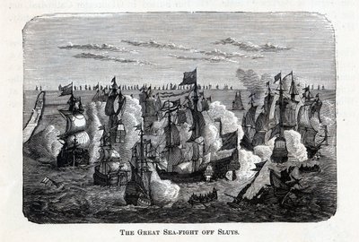 Sluys nagy tengeri harca, 1882 alkotó: Unbekannt