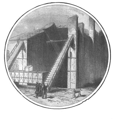 Lord Rosse által épített Nagy Teleszkóp, 1828-1845, 1901. alkotó: Unbekannt