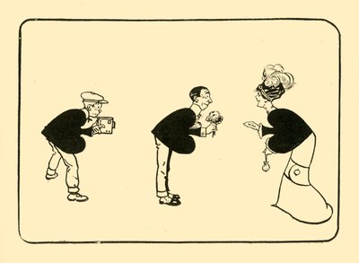 Üdvözlet az ásók hármasán, 1910. alkotó: Unbekannt