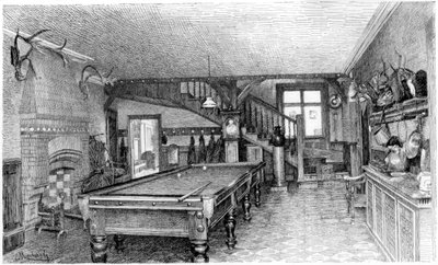 The Hall at Silverbeck, 1880-1882 alkotó: Unbekannt