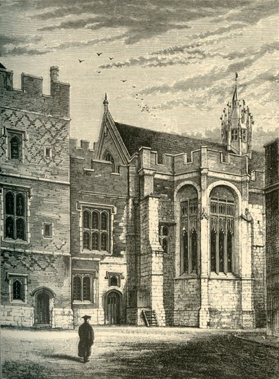The Hall, a Brewhouse Yardból, 1911. alkotó: Unbekannt