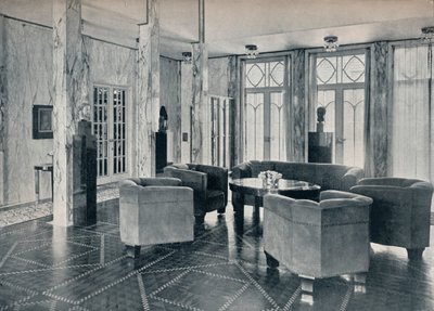 A Stoclet-palota terme, Brüsszel, Belgium, 1914 alkotó: Unbekannt