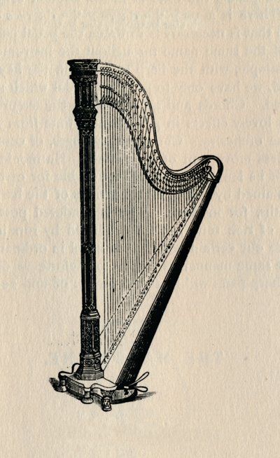 A hárfa, 1895. alkotó: Unbekannt