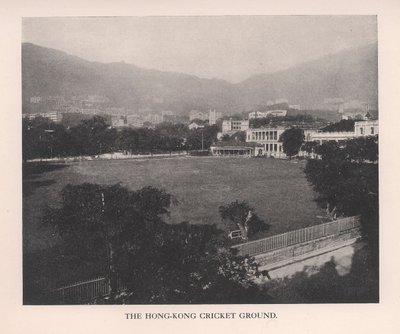 A hongkongi krikettpálya, 1912. alkotó: Unbekannt