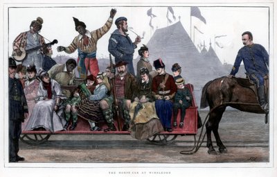 A lovaskocsi Wimbledonban, 1872 alkotó: Unbekannt