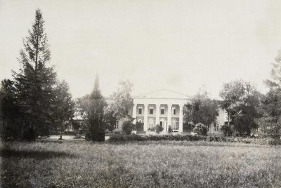 A Levashovs-birtok háza, Osinovaya Roshcha, 1885 alkotó: Unbekannt