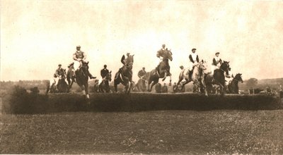 The Hunt Cup, Punchestown, 1911. alkotó: Unbekannt