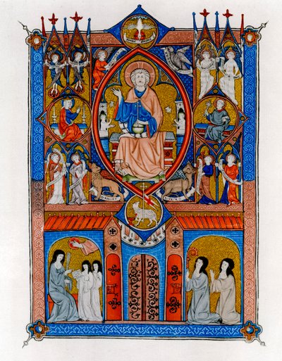 A Sainte Abbaye ideális állapota, c1300 alkotó: Unbekannt