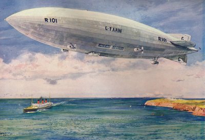 A balszerencsés R101, 1927 alkotó: Unbekannt