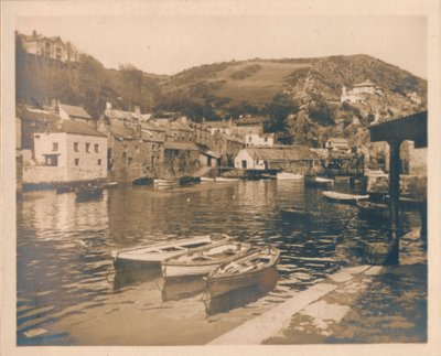 A belső kikötő – Polperro, 1927 alkotó: Unbekannt