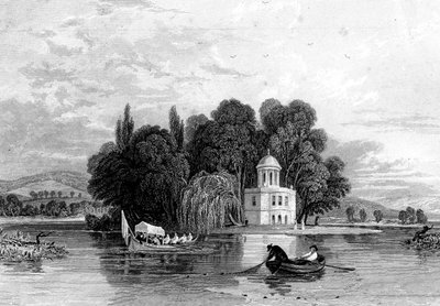A sziget, Henley-on-Thames, Oxfordshire, 1830 alkotó: Unbekannt