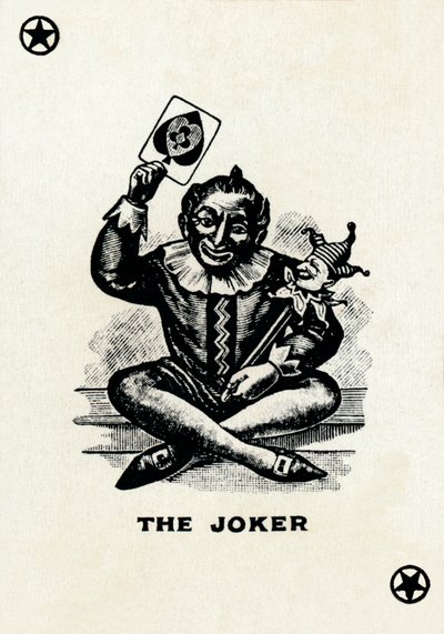 A Joker a Goodall & Son Ltd. kártyapaklijából, 1940 alkotó: Unbekannt