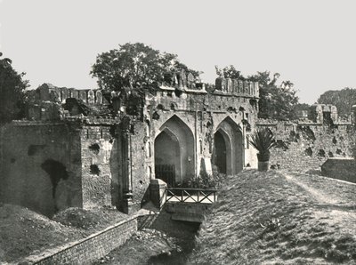 A Kasmíri kapu, Delhi, India, 1895. alkotó: Unbekannt