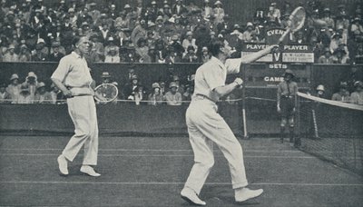A király mint gyepteniszező, 1926, 1937. alkotó: Unbekannt