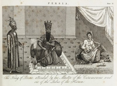 Perzsia királya, 1810-1829 alkotó: Unbekannt