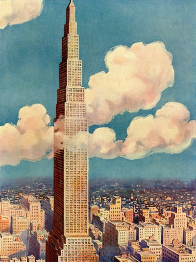 A felhőkarcolók királya – Larkin-torony, 1930. alkotó: Unbekannt