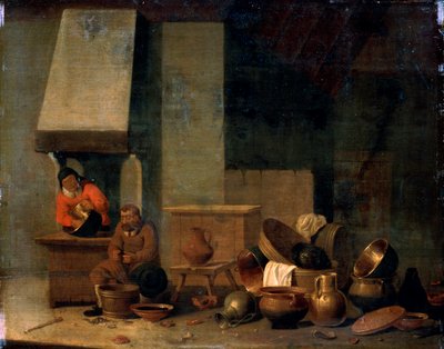 A konyha, 17. század. alkotó: Unbekannt