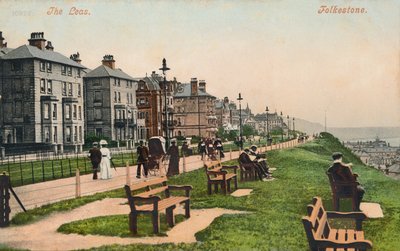 A Leas. Folkestone, 19. század vége – 20. század eleje alkotó: Unbekannt