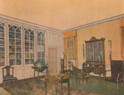 A könyvtár, 1946 alkotó: Unbekannt