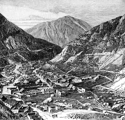Lima-Oroya vasút, Peru, 1895 alkotó: Unbekannt