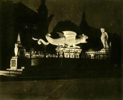 A Lindwurm-kút, Klagenfurt, Ausztria, 1935. alkotó: Unbekannt