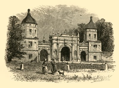 The Lodge, Burghley Park, 1898. alkotó: Unbekannt