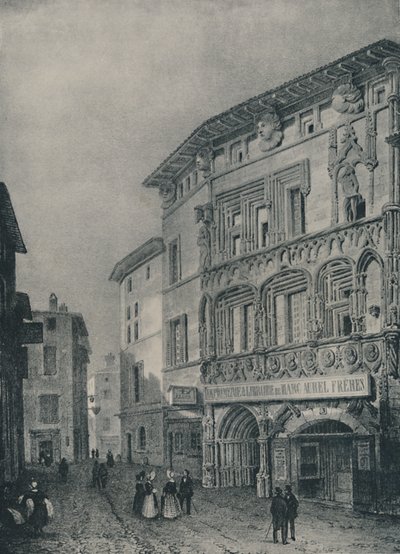 Bonaparte szállása Valence-ben, 1896 alkotó: Unbekannt