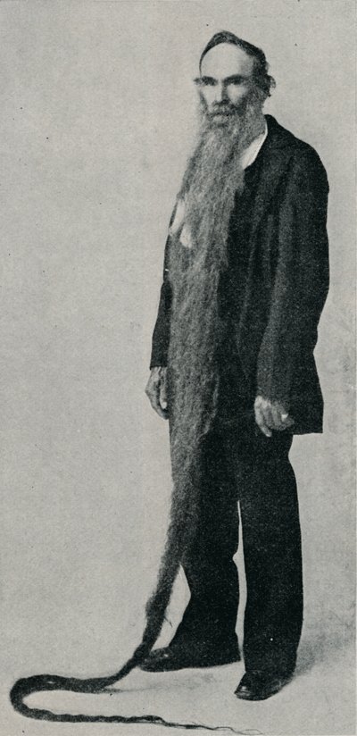 A leghosszabb szakáll, 1896, 1910 alkotó: Unbekannt